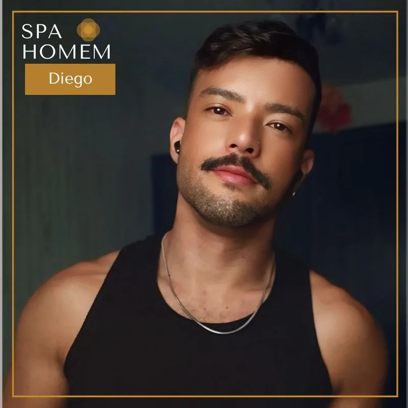 Massagista masculino Diego
