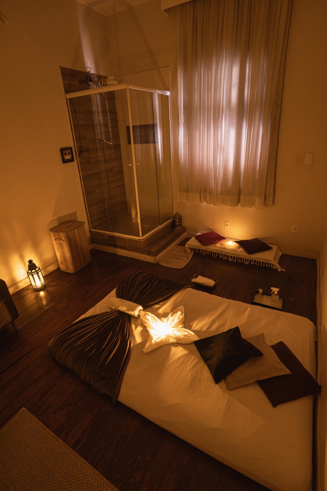 Ambiente reservado do Spa Homem